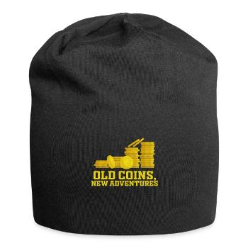 Old Coins New Adventures Numismatics - Jersey Beanie - black - Front