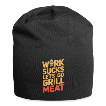Bbq Grilling - Jersey Beanie - black - Front