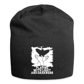 Shadow Puppetry Theater Show Art - Jersey Beanie - black - Front