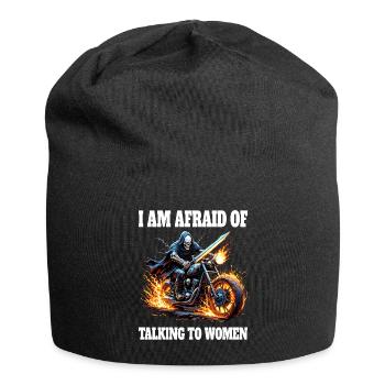 Parler Aux Filles Meme Squelette - Bonnet en jersey - noir - Devant