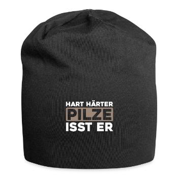 Pilzsammler Pilze - Jersey-Beanie - Schwarz - Vorne