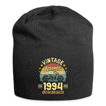 Motard 30 Ans 1994 Novembre Anniversaire - Bonnet en jersey - noir - Devant
