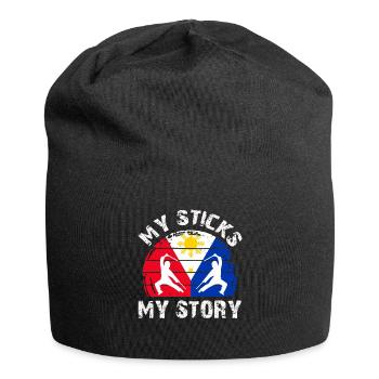 Arnis Kali Eskrima Filipino FMA - Bonnet en jersey - noir - Devant