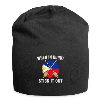 Arnis Eskrima Kali Filipino FMA - Bonnet en jersey - noir - Devant