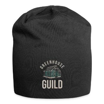 Gewächshausmanager Team - Jersey-Beanie - Schwarz - Vorne