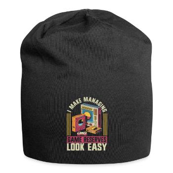 Garde-chasse - Bonnet en jersey - noir - Devant