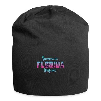 Someone In Florida Loves Me - Jersey Beanie - black - Front