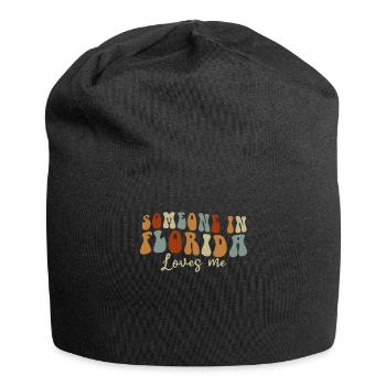Someone In Florida Loves Me - Jersey Beanie - black - Front