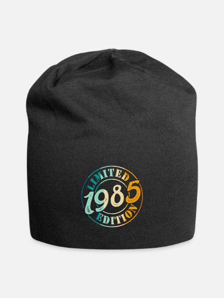 40. Geburtstag 1985 Limited Edition 40 Jahre - Jersey-Beanie - Schwarz