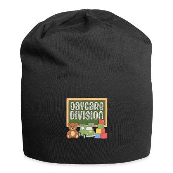 Maternelle Enseignant Équipe d’Assistante maternelle - Bonnet en jersey - noir - Devant