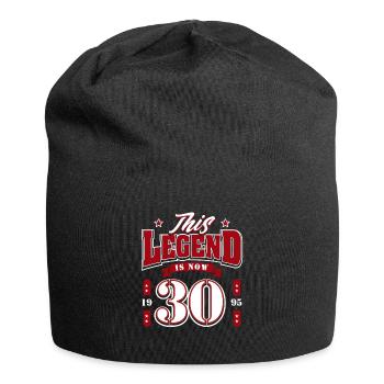 30. Geburtstag 1995 Legend 30 Jahre - Jersey-Beanie - Schwarz - Vorne