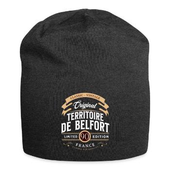 Territory of Belfort Department France - Jersey Beanie - charcoal grey - Front