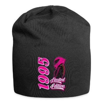 30th Birthday 1995 Motorcycle Motorcyclist - Jersey Beanie - black - Front