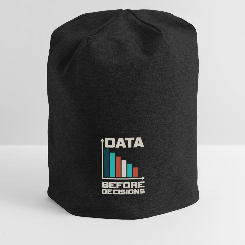 Daten vor Entscheidungsdaten oder nicht Jersey-Beanie