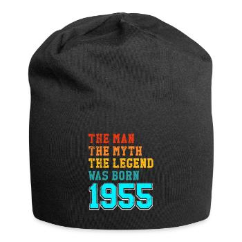 70. Geburtstag 1955 der Mann der Mythos die - Jersey-Beanie - Schwarz - Vorne