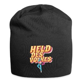 Held des Volkes - Jersey-Beanie - Schwarz - Vorne