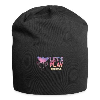 Let's Play Shadows Shadow Puppetry - Jersey-Beanie - Schwarz - Vorne