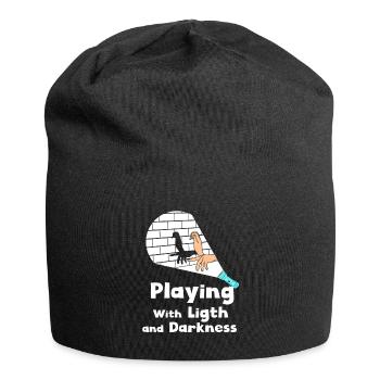 Shadow Puppetry Theater Show Art - Jersey Beanie - black - Front