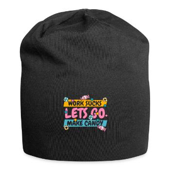 Candy production - Jersey Beanie - black - Front
