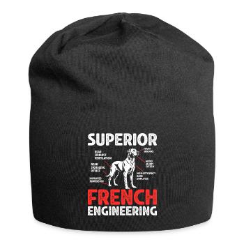 Humor Gift Dog Labrador Retriever - Jersey Beanie - black - Front