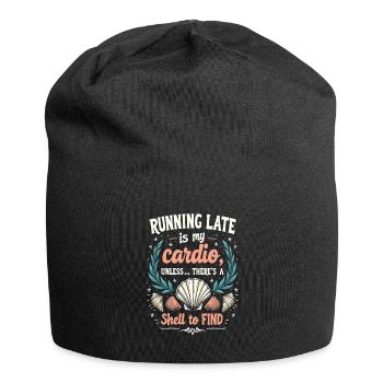 Beach combing - Jersey Beanie - black - Front