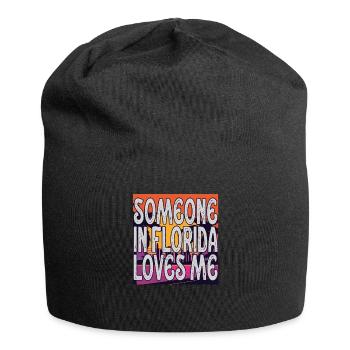 Someone In Florida Loves Me - Jersey Beanie - black - Front