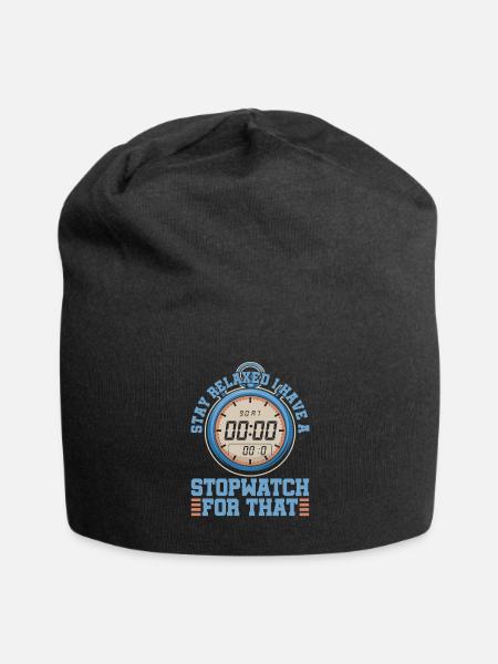 Sportlehrer Sport Lehrer - Jersey-Beanie - Schwarz