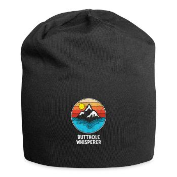 Butthole Whisperer - Jersey Beanie - black - Front