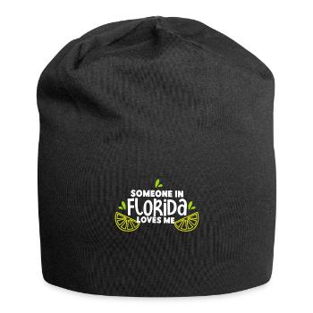 Someone In Florida Loves Me - Jersey Beanie - black - Front