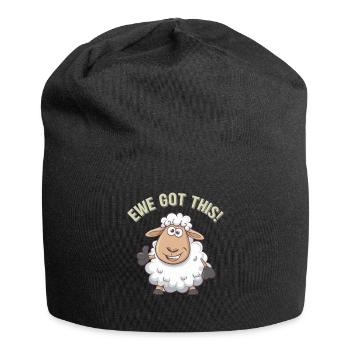 Ewe Got This - Jersey Beanie - black - Front