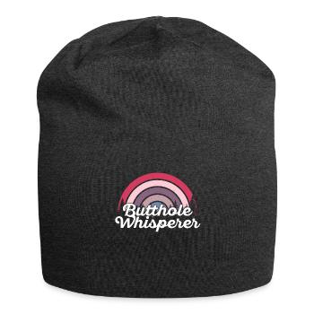 Arschloch-Flüsterer - Jersey-Beanie - Anthrazit - Vorne