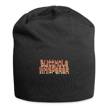 Butthole Whisperer - Jersey Beanie - black - Front