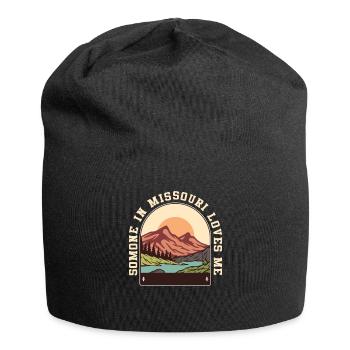 Someone In Missouri Loves Me - Jersey Beanie - black - Front