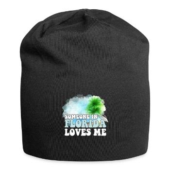 Someone In Florida Loves Me - Jersey Beanie - black - Front