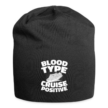 Kreuzfahrt - Jersey-Beanie - Schwarz - Vorne