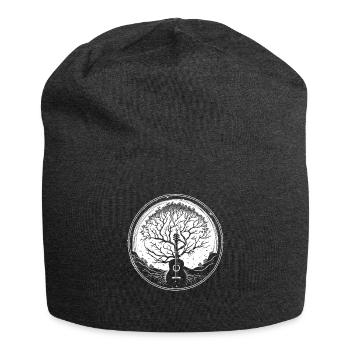 Yggdrasil Nature Musicien Arbre De Vie - Bonnet en jersey - charbon - Devant