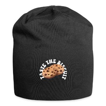 Taste The Biscuit Taste The Goodness - Jersey Beanie - black - Front