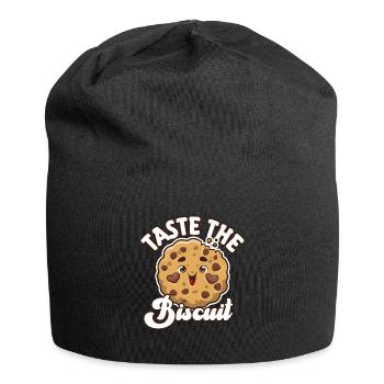 Taste The Biscuit Taste The Goodness - Jersey Beanie - black - Front