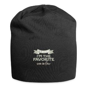 C’est le gendre préféré officiel - Bonnet en jersey - noir - Devant
