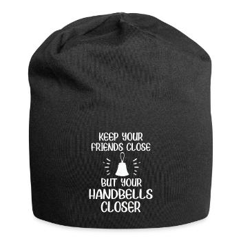 Choir Music Instrument Handbell Choir - Jersey Beanie - black - Front