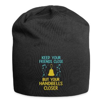 Choir Music Instrument Handbell Choir - Jersey Beanie - black - Front