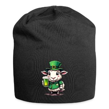 Mouton Saint-Patrick Bière Berger Tenue Mouton - Bonnet en jersey - noir - Devant