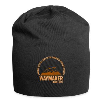 Waymaker Promise Keeper Miracle Worker - Jersey Beanie - black - Front
