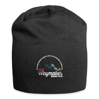 Waymaker Promise Keeper Miracle Worker - Jersey Beanie - black - Front