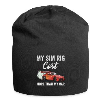 Simracer Esports Enthusiast Sim Racing - Jersey Beanie - black - Front