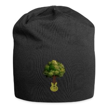 Yggdrasil Nature Musicien Arbre De Vie - Bonnet en jersey - noir - Devant