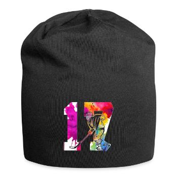 NUMBER 17 HOCKEY 17TH BIRTHDAY - Jersey Beanie - black - Front