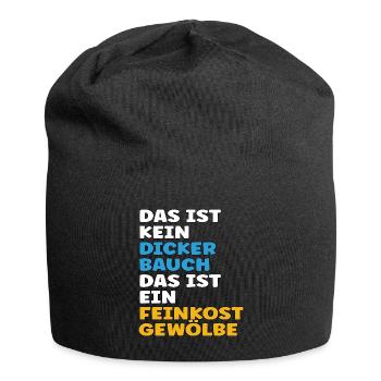 Ce n’est pas un ventre, c’est une voûte d’épicerie fine - Bonnet en jersey - noir - Devant