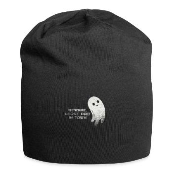 Beware Ghost Bait In Town Spooky - Jersey Beanie - black - Front