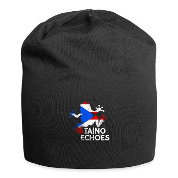 Taíno Echoes Caribbean Ancestry Pride - Jersey Beanie - black - Front